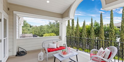 Bedroom 4-Relax on this spacious balcony, offering scenic views and comfortable seating for gatherings or quiet moments.