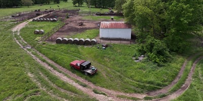 East care Corral by the ranch house
