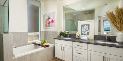 Master En-Suite Bathroom - 3 Bedrooms Plan