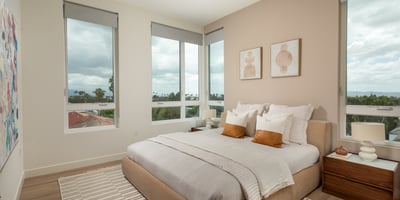 Master Bedroom- 3 Bedroom Plan