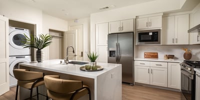 Kitchen Island form 2 Bedroom Plan