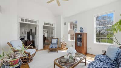 Bright Sunroom