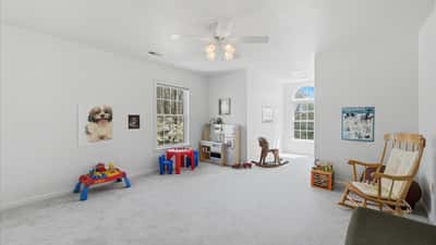 Upper Level - Playroom - Potential use as Bedroom