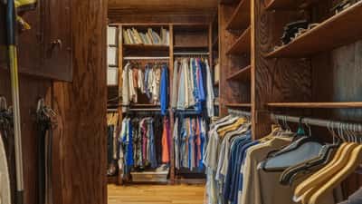 Owner's suite (virtually staged walk-in closet)