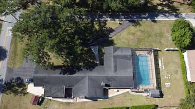 Spacious property featuring a large pool and ample outdoor space, ideal for entertaining and relaxation.