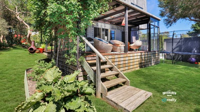 Discover this inviting outdoor retreat with a spacious backyard, perfect for relaxation and entertaining.