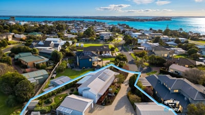 Discover this unique coastal property with expansive views and ample space for outdoor activities.