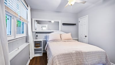 Guest bedroom retreat.