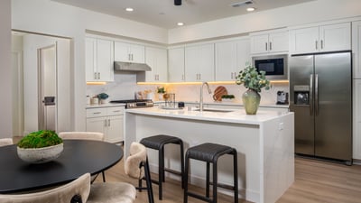 Kitchen Island- 3 Beds 3 Baths Plan