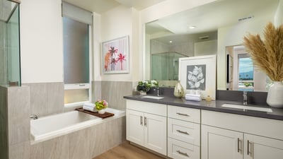 Master En-Suite Bathroom - 3 Bedrooms Plan