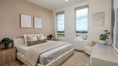 Master Bedroom - Unit 506 ( 2 Bedroom 2 baths Plan)