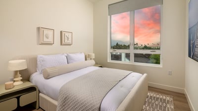 Junior Master Bedroom- 3 Bedroom Plan
