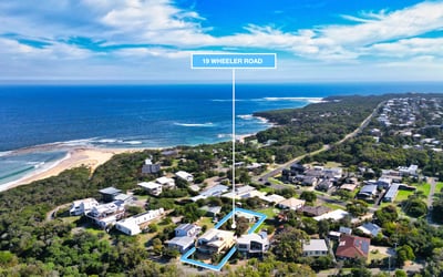 Discover coastal living at its finest with expansive ocean views and direct beach access near 19 Wheeler Road.