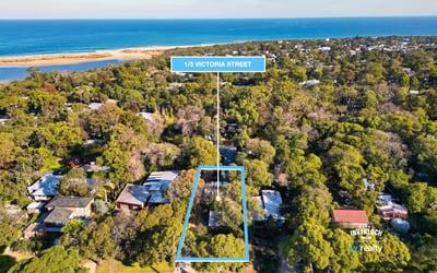 Discover a spacious parcel on 1/3 Victoria Street, nestled among lush greenery with stunning coastal views.
