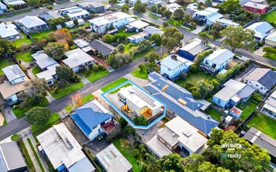 Discover this modern home surrounded by vibrant neighborhood amenities and lush green spaces, perfect for family living.