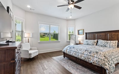 Primary Bedroom with Bay Windows