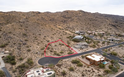 Rare preserve-adjacent homesite offering unobstructed desert views, elevated terrain, and luxury home potential. This premium Phoenix lot combines privacy with stunning natural surroundings.