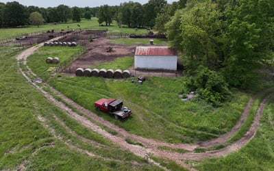 East care Corral by the ranch house