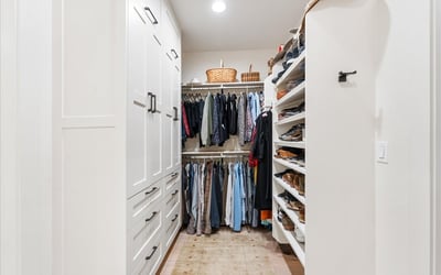 Primary Ensuite Walk-In Closet