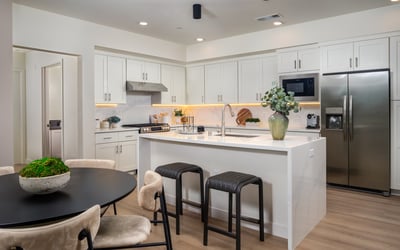 Kitchen Island- 3 Beds 3 Baths Plan