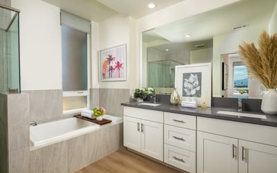 Master En-Suite Bathroom - 3 Bedrooms Plan