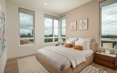 Master Bedroom- 3 Bedroom Plan