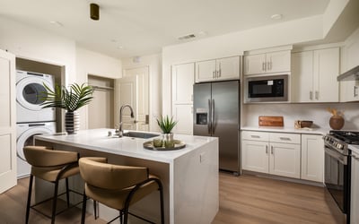 Kitchen Island form 2 Bedroom Plan