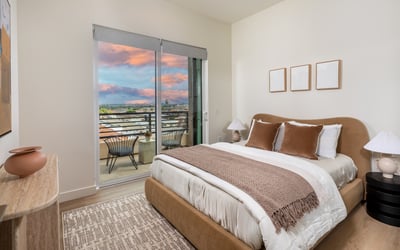 Guest Bedroom -2 Beds 2 Baths Plan