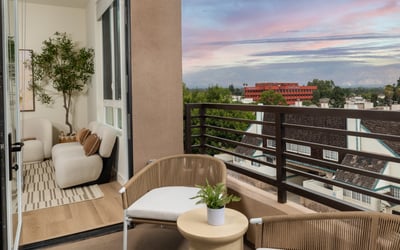 View From The Private Balcony
