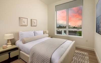 Junior Master Bedroom- 3 Bedroom Plan