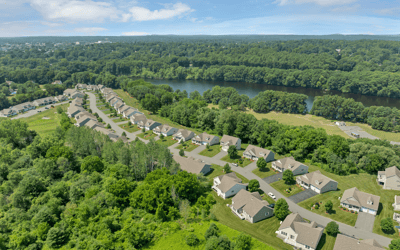Spacious homes nestled near scenic river views, offering convenient access to nature and local amenities.