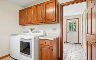 1st Floor Laundry Room off Kitchen