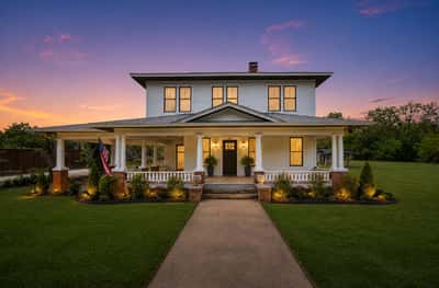 Digitally Enhanced Exterior Image of Home