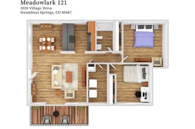 3020 Village Drive, #121, Steamboat Springs, CO