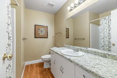 Hall bath