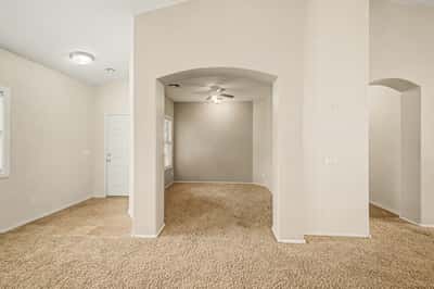 Versatile bonus room ideal for a home office, den, playroom, fitness space, or hobby room, offering flexibility to fit a variety of lifestyles.