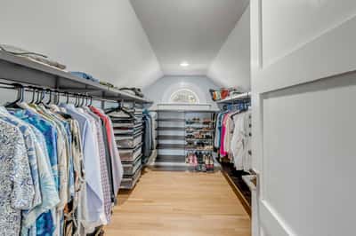 Large Walk-In Closet w/Additional Attic Storage Too