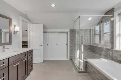 1 of 2 Large Closets Shown