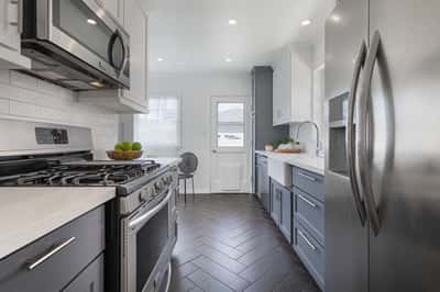 Stainless Frigidaire appliances