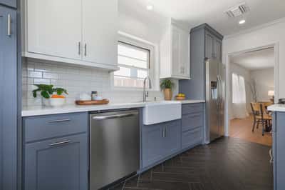 Remodeled kitchen