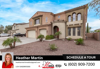 Low-maintenance landscaping and mature palms frame this Glendale property beautifully. The spacious driveway and garage capacity add value and convenience.