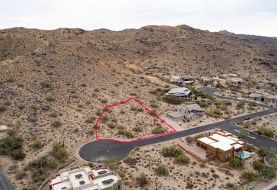 Rare preserve-adjacent homesite offering unobstructed desert views, elevated terrain, and luxury home potential. This premium Phoenix lot combines privacy with stunning natural surroundings.