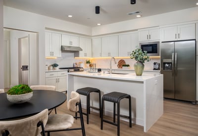 Kitchen Island- 3 Beds 3 Baths Plan