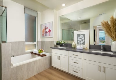 Master En-Suite Bathroom - 3 Bedrooms Plan