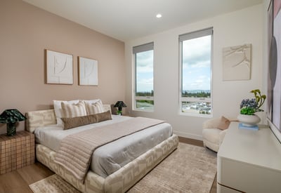 Master Bedroom - Unit 506 ( 2 Bedroom 2 baths Plan)