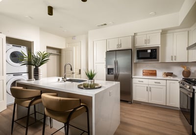 Kitchen Island form 2 Bedroom Plan