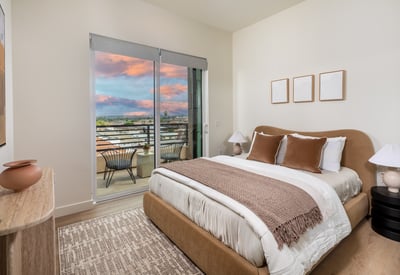 Guest Bedroom -2 Beds 2 Baths Plan