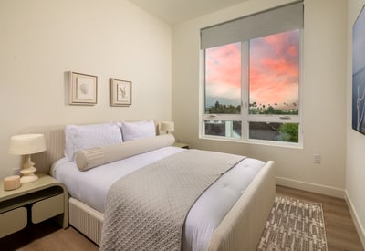 Junior Master Bedroom- 3 Bedroom Plan
