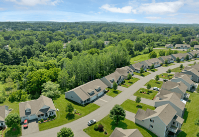 Spacious neighborhood features well-maintained homes surrounded by lush greenery and scenic views. Perfect for family living!