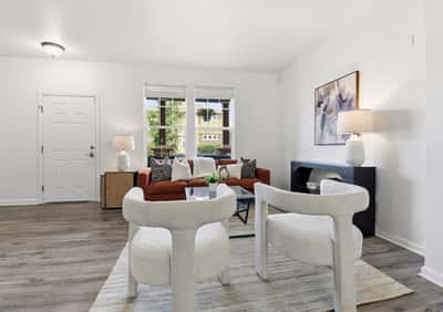 Beautiful LVP flooring throughout the main level.